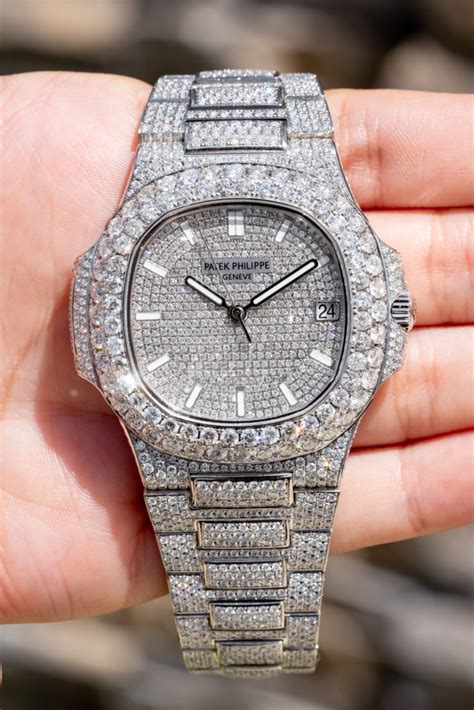 Patek Philippe watch with diamonds